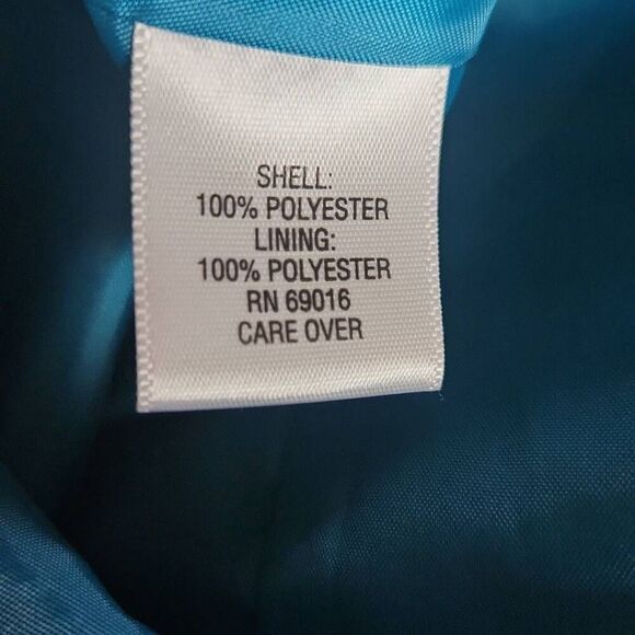 J9  Studio Works petite dressy turquois zip up utility Jacket - Picture 7 of 9